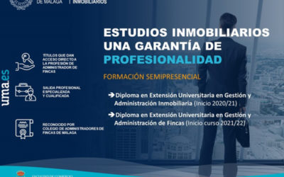 Renovados los Estudios Inmobiliarios, el título que permite acceder a la colegiación como Administrador de Fincas