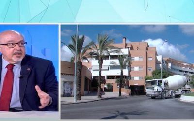 El presidente del CAF Málaga, Alejandro Pestaña, reivindica la figura esencial del Administrador de Fincas en Torremolinos TV