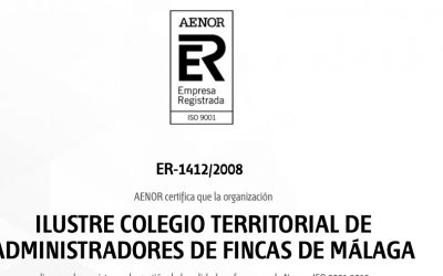 El CAF Málaga obtiene la renovación del certificado de calidad AENOR