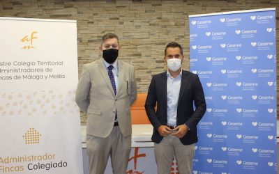 CAF Málaga y Geseme firman un acuerdo de colaboración en materia de Prevención de Riesgos Laborales