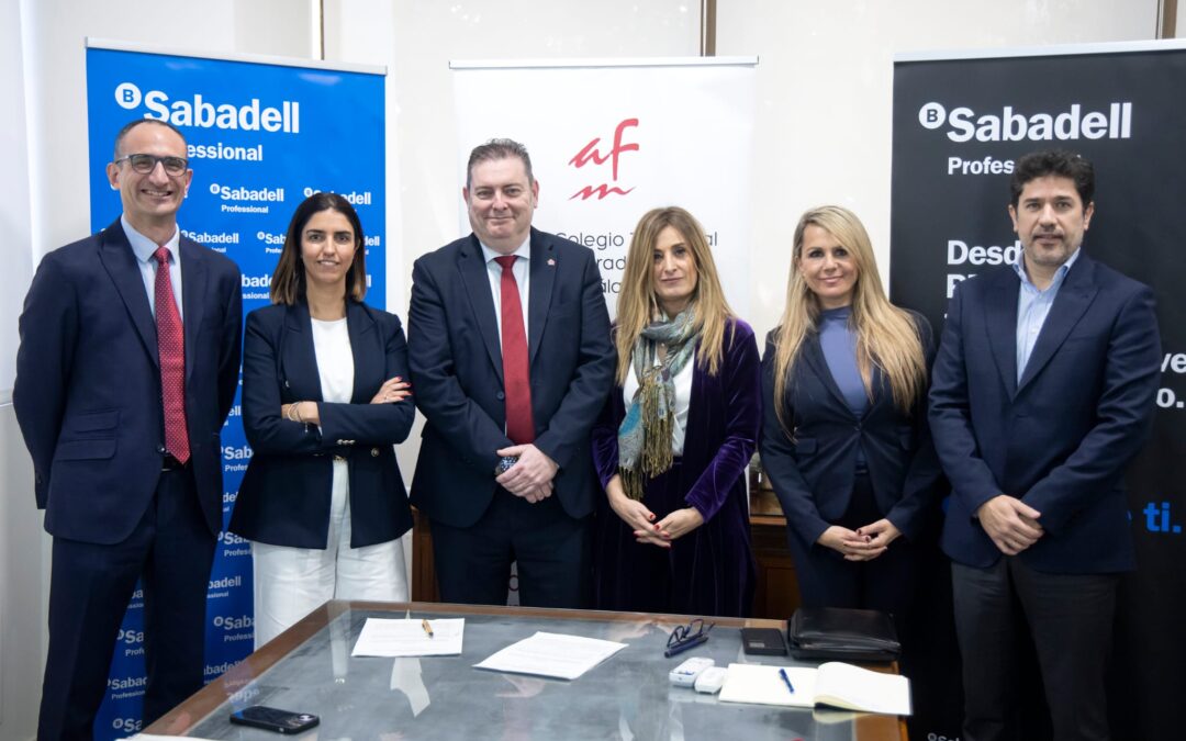 Renovado el convenio con el Banco Sabadell para ofrecer nuevas opciones de financiación para comunidades de propietarios