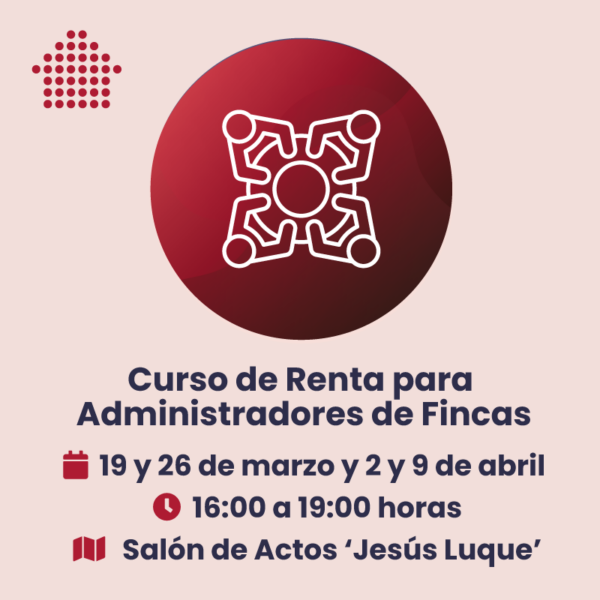 Curso de Renta para Administradores de Fincas