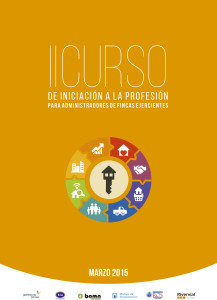 Cartel Curso Iniciación para Administradores de Fincas